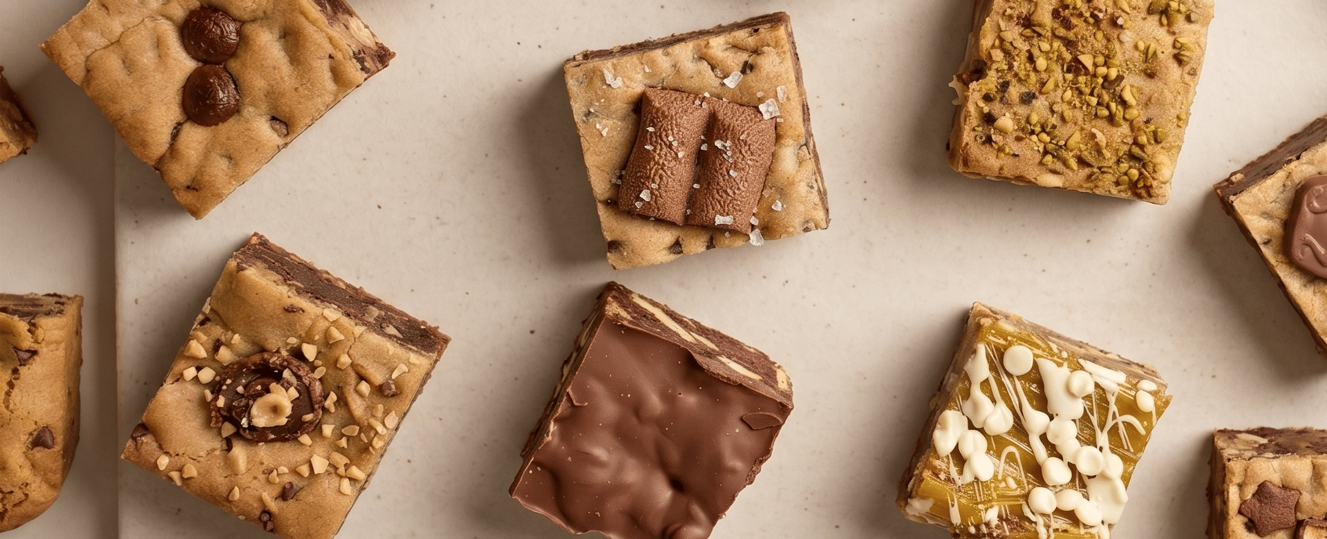 Signature Slices cookie bar platter