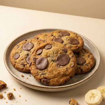Banana Bread Cookie Recipe image