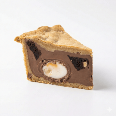 Cookie Pies - Creme Egg Brownie