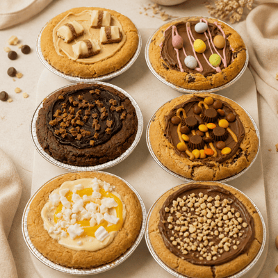 Deep Dish Cookie Bundle Box - Deep Dish Cookie Bundle Box — 6 Deep Dish Cookies