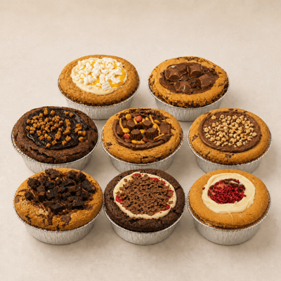 Deep Dish Cookie Bundle Box - Deep Dish Cookie Bundle Box — 8 Deep Dish Cookies