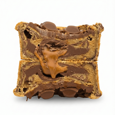 Deep Dish Cookies - Cadbury Caramel Egg