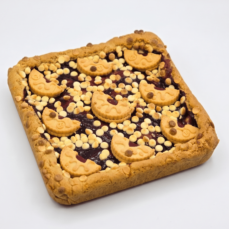 Cookie Bars - Jammie Dodger