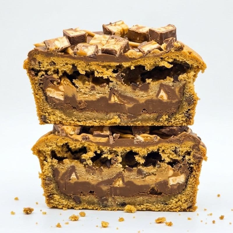 Deep Dish Cookies - Snickers