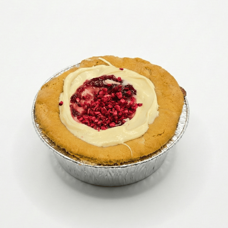 Deep Dish Cookies - White Choc Raspberry